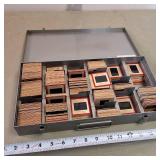 Slide Collection in case  Vintage 1950