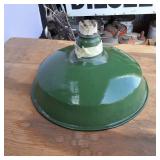 Vintage Outdoor Lamp Reflector, 14 inches wide