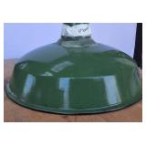 Vintage Outdoor Lamp Reflector, 14 inches wide