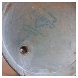 ARMCO Zinc Grip Super Large Funnel  Vintage Tin  Mouth is 12 inches wide!