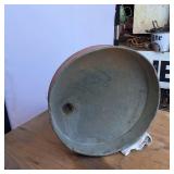 ARMCO Zinc Grip Super Large Funnel  Vintage Tin  Mouth is 12 inches wide!
