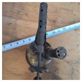 Adjustable Vintage Brass Torch with Handle  Auto Bernz Co