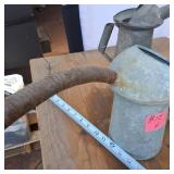 Lot of 3 two quart oil Vintage Oil Dispensers