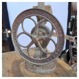 National Coffee Mill, very old vintage cast iron, Woodruff and Edwards Company