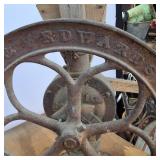 National Coffee Mill, very old vintage cast iron, Woodruff and Edwards Company