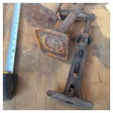 2 Vintage Jack stands and an antique Capper