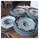 Lot of Spoked Chevrolet Motor Division Vintage Hub Caps