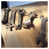 Large Lot of (15) total Vintage wrenches and multi wrenches