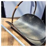 Vintage wood carrier for fireplace