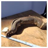 Vintage Large Animal partial harness  stuffed with straw!