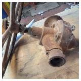Vintage Cast Iron Pump Fly Wheel by Fairbanks Morse Co out of Chicago, Il