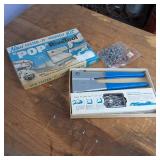 Pop Rivet tool unopened in original box  includes rivets
