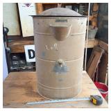 Smith System heating Company Minneapolis MN 25 Inches tall by 16 inch diameter