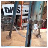 Vintage Tripod Bumper Jack, 34 inches tall