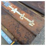 Farmall Farm Tractor Side Panels 38.5 inches wide and 11 inches tall