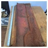 Farmall Farm Tractor Side Panels 38.5 inches wide and 11 inches tall