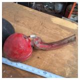 Very Old Vintage Lamps lot of (2)