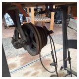 Lawrence M. Stein, Vintage Table Out of Chicago Pre Electric Treadle Machine