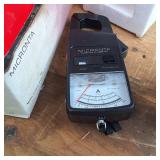 Vintage Clamp Type ammeter in original box from Radio Shack