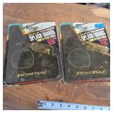 Pontiac Vintage Splash Guards in original packaging