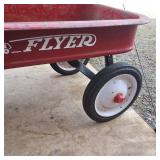 Vintage Radio Flyer  it rolls  Authentic 36 inches long and 17 inches wide