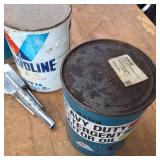 Lot of (3) Full Quart size Oil Cans Valvoline Type FA Transmission & Heavy Duty Detergent