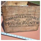 Vintage Minnesota Linseed Oil Co. House Paints Minneapolis Minnesota (authentic)