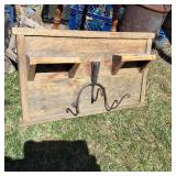 Unique Hand Forged Wall Hanging shelf