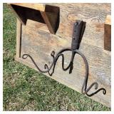 Unique Hand Forged Wall Hanging shelf