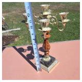 Vintage 5 candlestick holder!  Dilly mfg co, made in USA