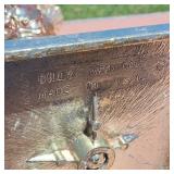 Vintage 5 candlestick holder!  Dilly mfg co, made in USA