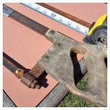 Vintage lot of (3) hack saws