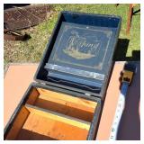 Vintage Portable Records Case Viking