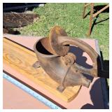 Large Vintage Sausage Press  No 0 - Looong handle!