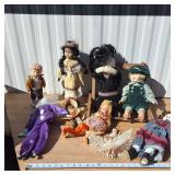Large Collection of Unique Dolls