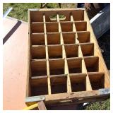 Lot of (2) Vintage Soda Case Crates (Pepsi and Squirt)
