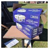 NSF Chafing Dish (NIB) Food and water Pan lot of (2)  Royal Industries 8Quart