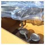 NSF Chafing Dish (NIB) Food and water Pan lot of (2)  Royal Industries 8Quart