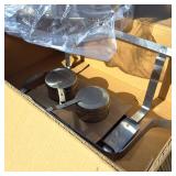 NSF Chafing Dish (NIB) Food and water Pan lot of (2)  Royal Industries Stainless 8Qt