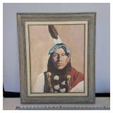 Hand Painted Original American Painting - 24 Inches tall