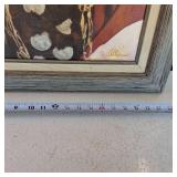 Hand Painted Original American Painting - 24 Inches tall