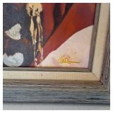 Hand Painted Original American Painting - 24 Inches tall