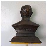 Abraham Lincoln Bronze Bust - 5 inches tall