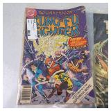 Lot of (4) Vintage Comic Magazines in Plastic Sleeves