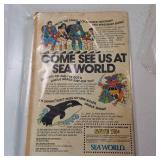 Lot of (4) Vintage Comic Magazines in Plastic Sleeves
