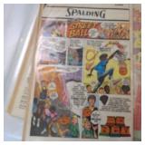 Lot of (4) Vintage Comic Magazines in Plastic Sleeves