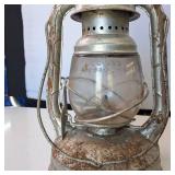 Dietz RR Lantern 12 Inches Tall - Little Wizard, N.Y. USA