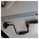 Lot of (2) Large Vintage "Cordless" Hand Drills