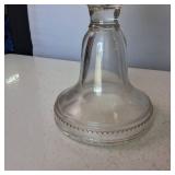 19 inch tall Clear Vintage Oil Lantern in good condition