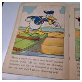 Vintage 1935 Large Donald Duck Book - printed in Racine, WI Whitman Publishing for Walt Disney